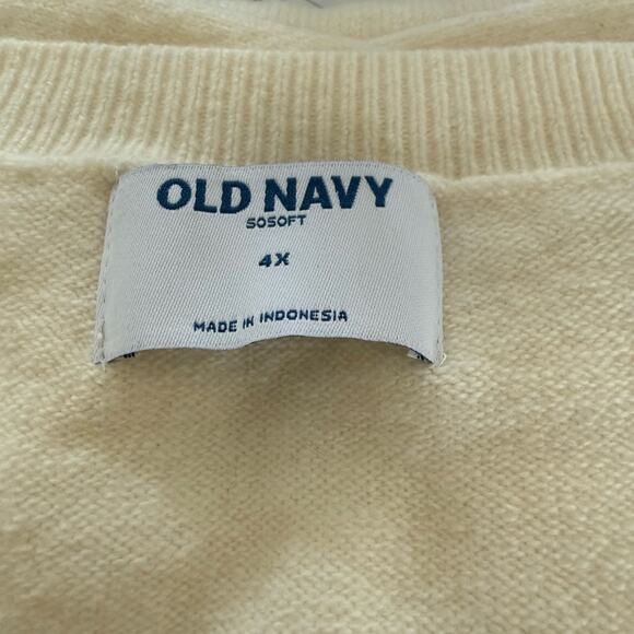 Old Navy Creme SoSoft Loose V Neck
Sweater - Picture 14 of 15